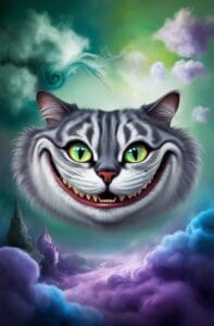 Alice no país das maravilhas.