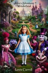 Alice no país das maravilhas.
